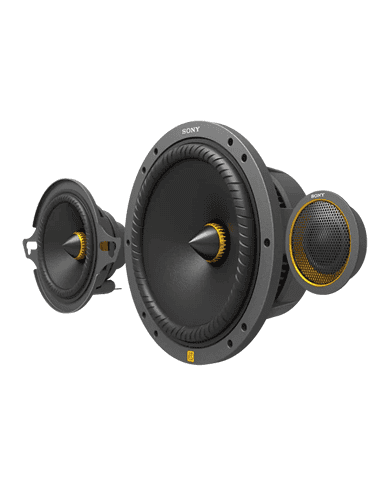 High-quality Sony car speakers with durable build and clear sound performance.
